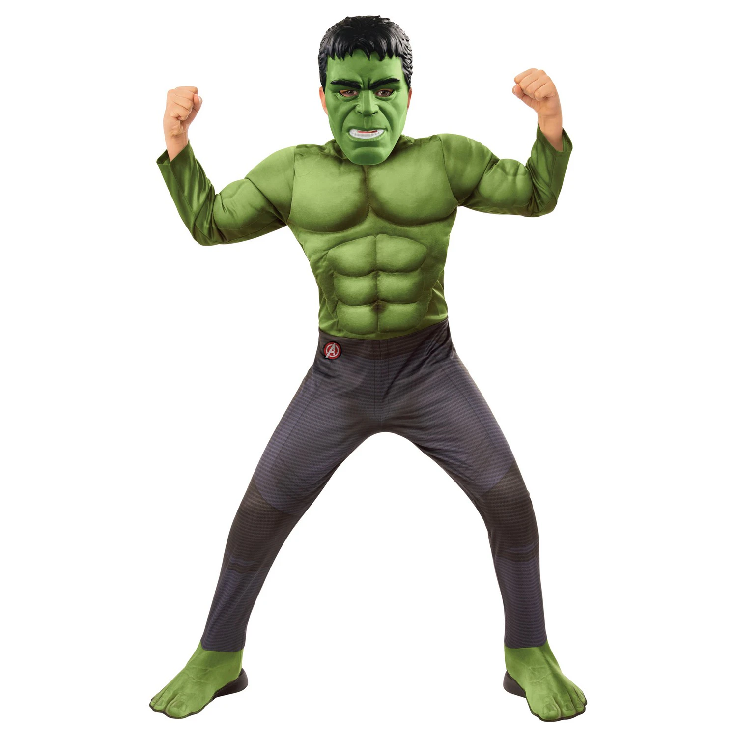 Hulk Boys Deluxe Costume (Green/Black) - BN5465