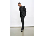 Burton Mens Essential Slim Suit Trousers (Black) - BW244