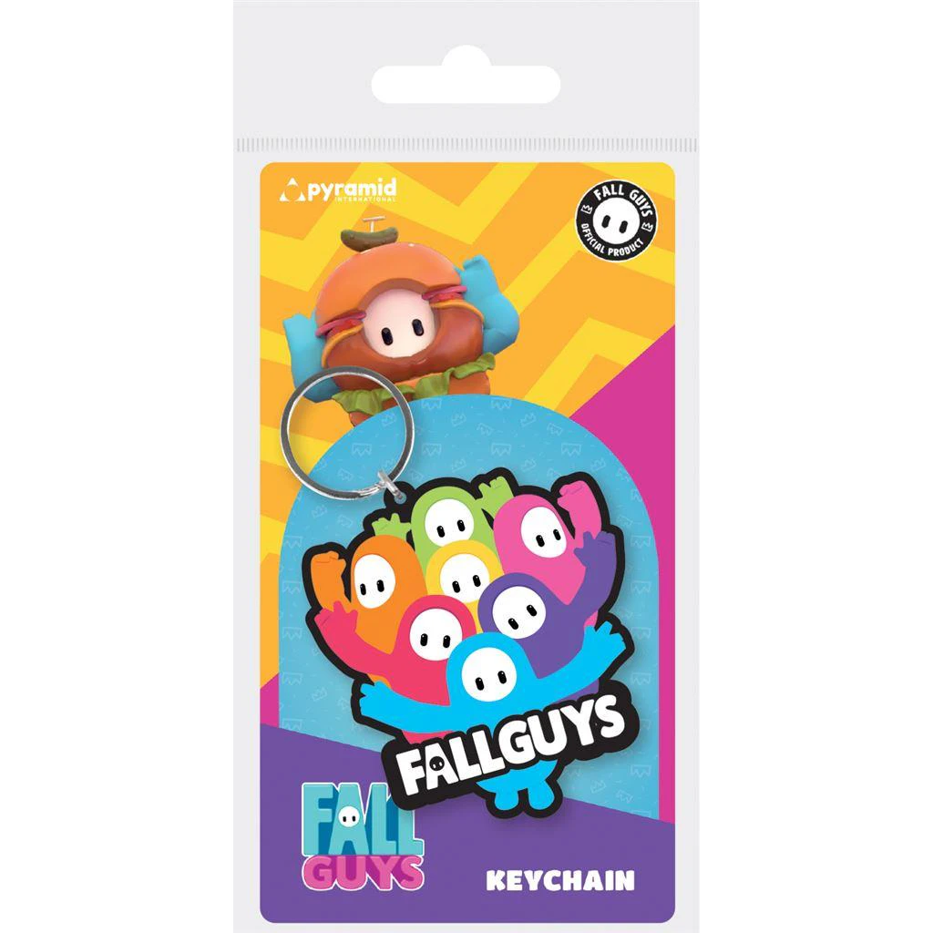 Fall Guys The Gangs All Here PVC Keyring (Multicoloured) - PM7353