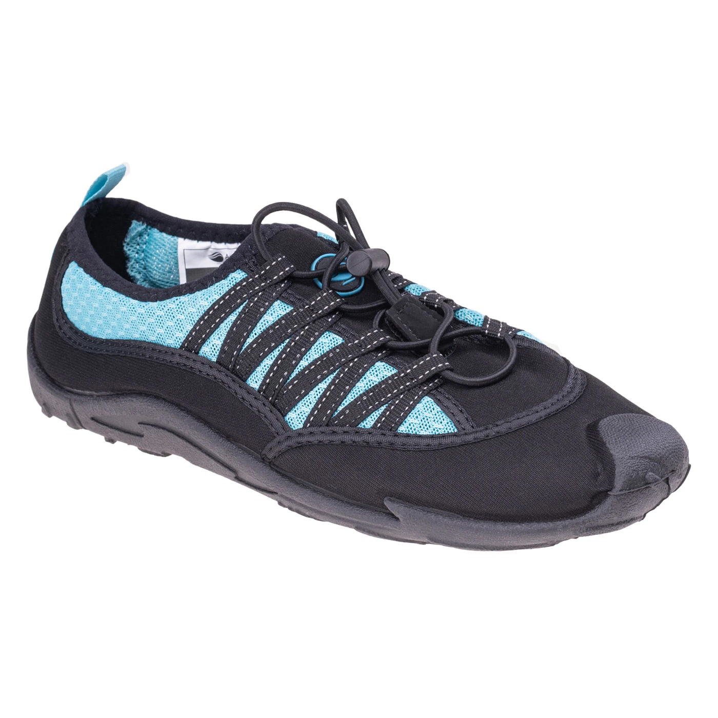 Aquawave Womens Gimani Water Shoes (Black/Light Blue) - IG1958