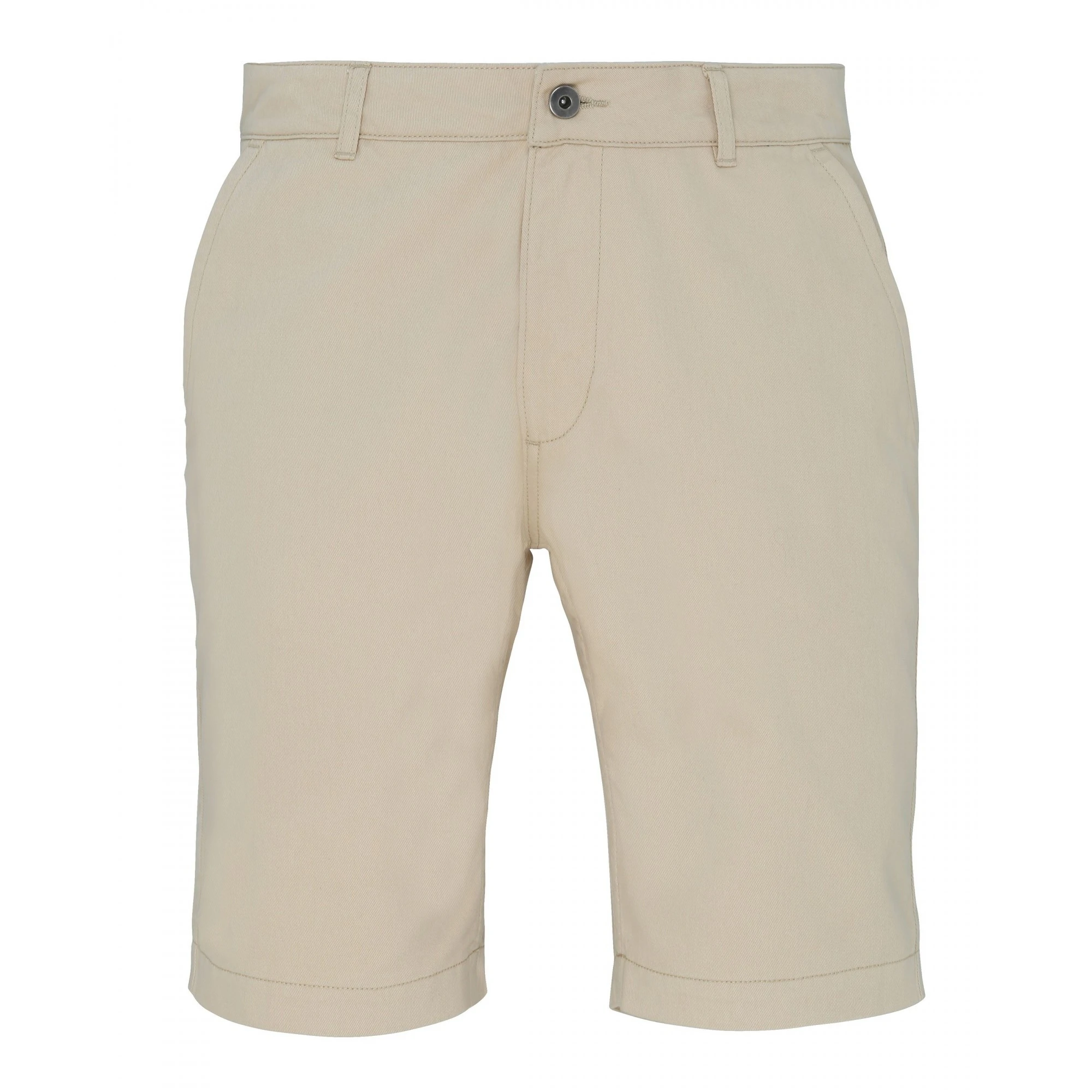 Asquith & Fox Mens Casual Chino Shorts (Natural) - RW4908