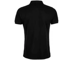 NEOBLU Mens Owen Pique Polo Shirt (Deep Black) - PC6033