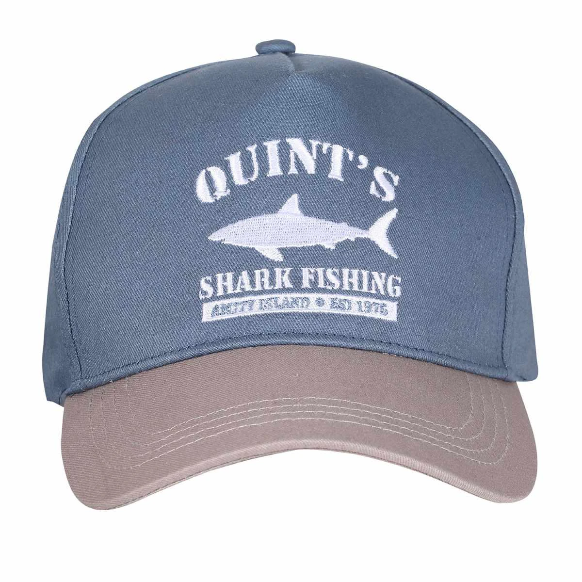 Jaws Quints Shark Fishing Baseball Cap (Blue) - HE1445