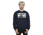 Star Wars Mens R2D2 Japanese Sweatshirt (Navy Blue) - BI46117