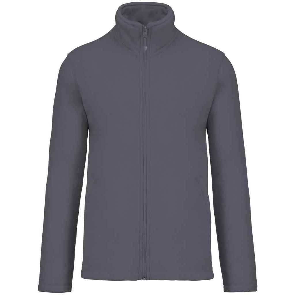 Kariban Mens Falco Fleece Jacket (Convoy Grey) - PC6588