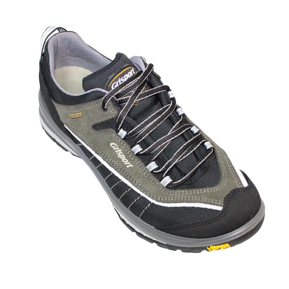 Grisport Mens Latitude Suede Walking Shoes (Black) - GS173