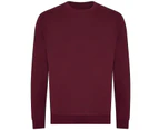 Awdis Unisex Adult Organic Sweatshirt (Burgundy) - RW7903