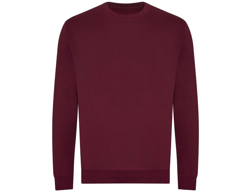 Awdis Unisex Adult Organic Sweatshirt (Burgundy) - RW7903