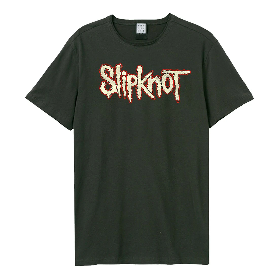 Amplified Unisex Adult Don´t Judge Slipknot T-Shirt (Charcoal) - GD1645