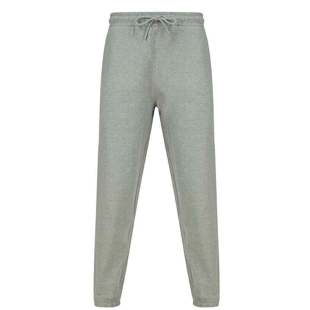 SF Unisex Adult Sustainable Cuffed Jogging Bottoms (Heather Grey) - PC4930