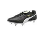 Puma Mens King Top Leather Football Boots (Black/White) - RD2203