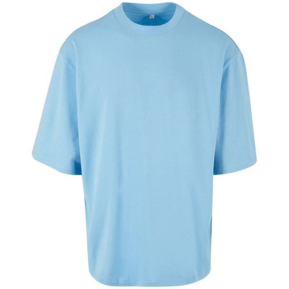 Build Your Brand Mens Oversized T-Shirt (Baltic Blue) - RW9835