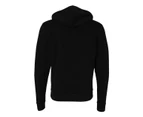 Bella + Canvas Adults Unisex Full Zip Hoodie (Black) - PC3874