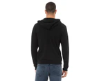 Bella + Canvas Adults Unisex Full Zip Hoodie (Black) - PC3874