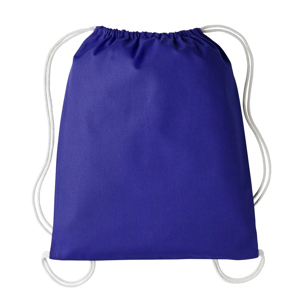 Nutshell Drawstring Gymsac (Purple/Natural) - RW7127