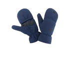 Result Unisex Adult Fingerless Gloves (Navy) - PC6464