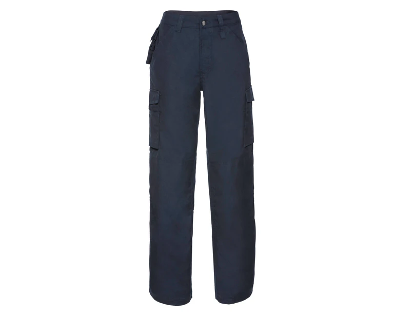 Russell Mens Heavy Duty Work Trousers (French Navy) - RW9606