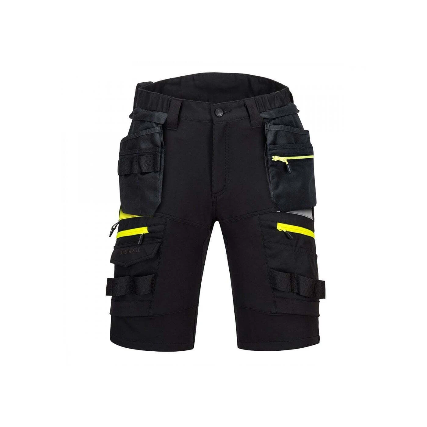 Portwest Mens Detachable Holster Pocket Shorts (Black) - PC4737