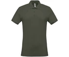 Kariban Mens Pique Polo Shirt (Dark Khaki) - PC6572