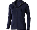 Elevate Womens Arora Hooded Full Zip Sweater (Navy) - PF1851