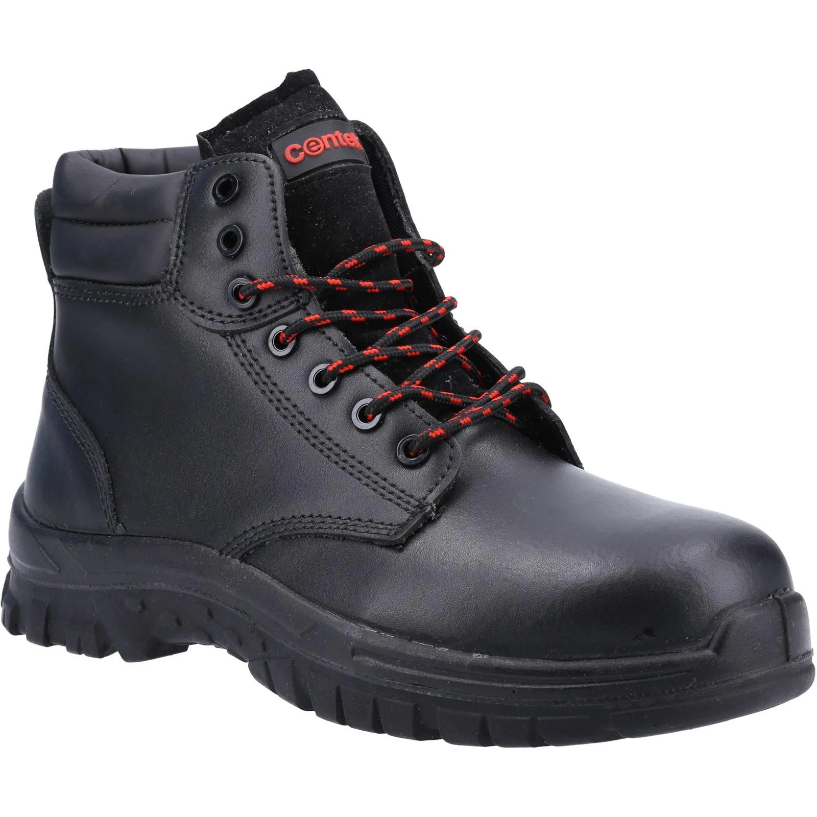 Centek Mens FS317C S3 Leather Safety Boots (Black) - FS7785