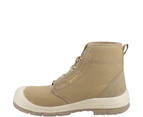 Safety Jogger Mens ECODESERT S1P Mid Cut Safety Boots (Beige) - FS10270