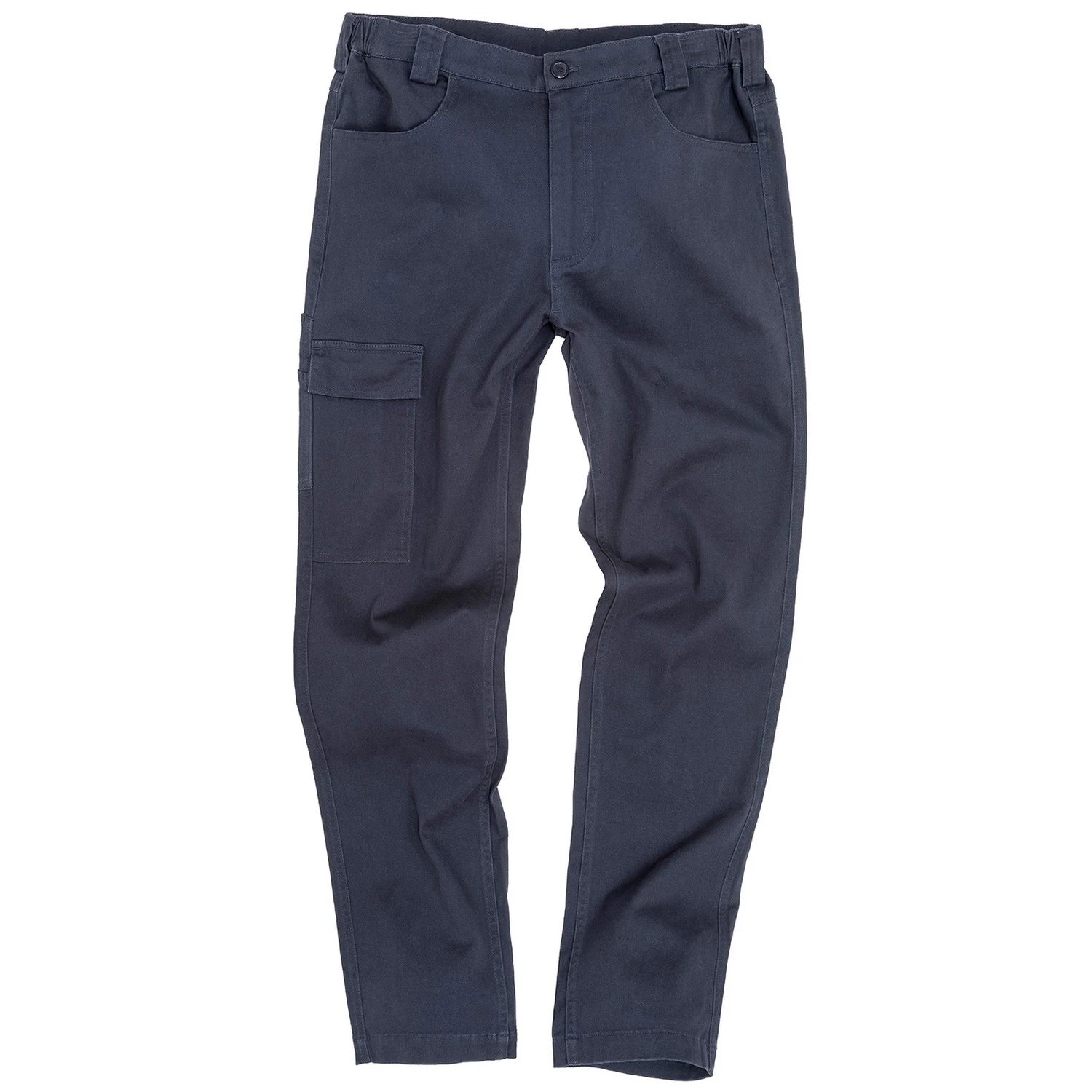 WORK-GUARD by Result Mens Stretch Slim Leg Chinos (Navy) - PC6527