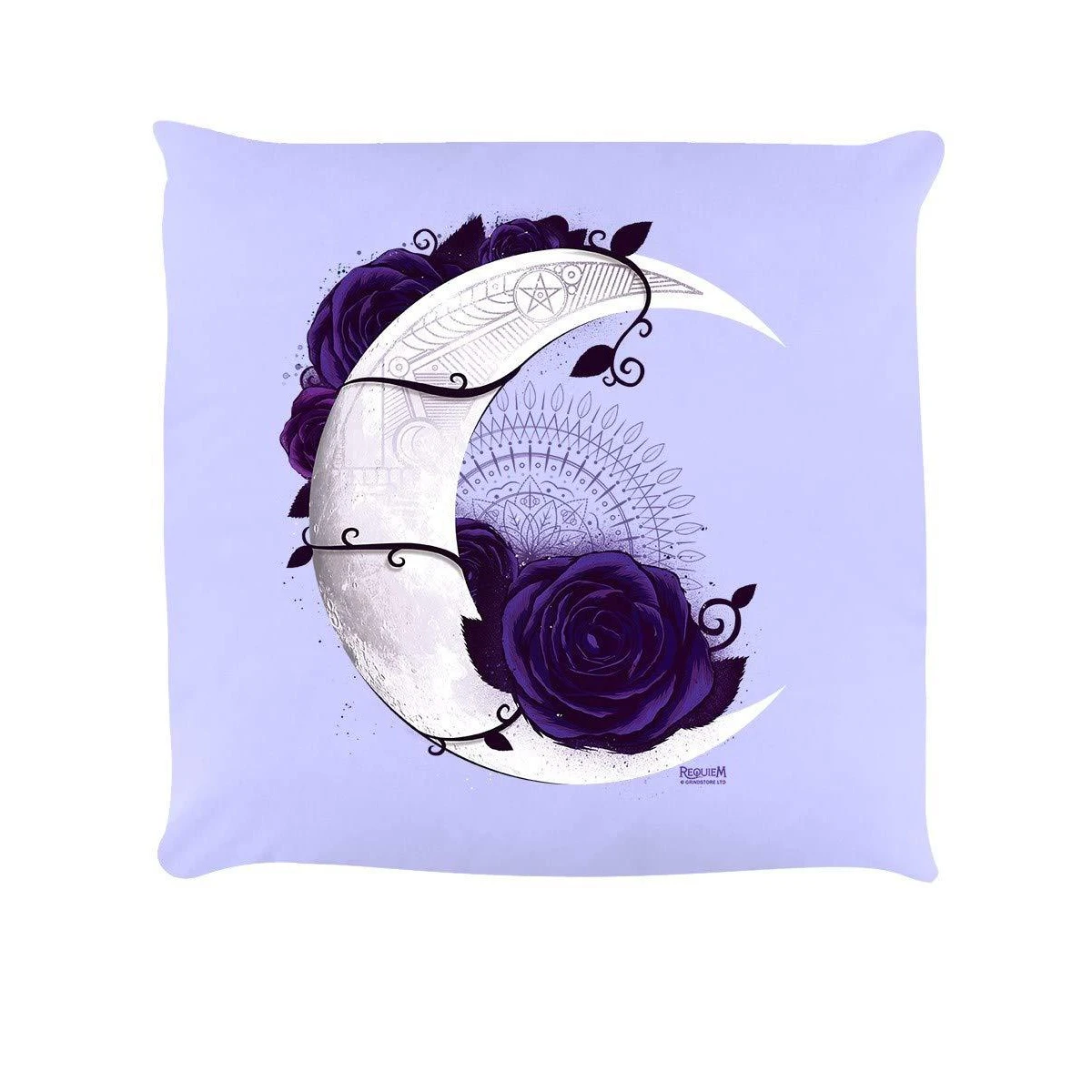 Requiem Collective Lunar Mandala Cushion (Lilac) - GR1112