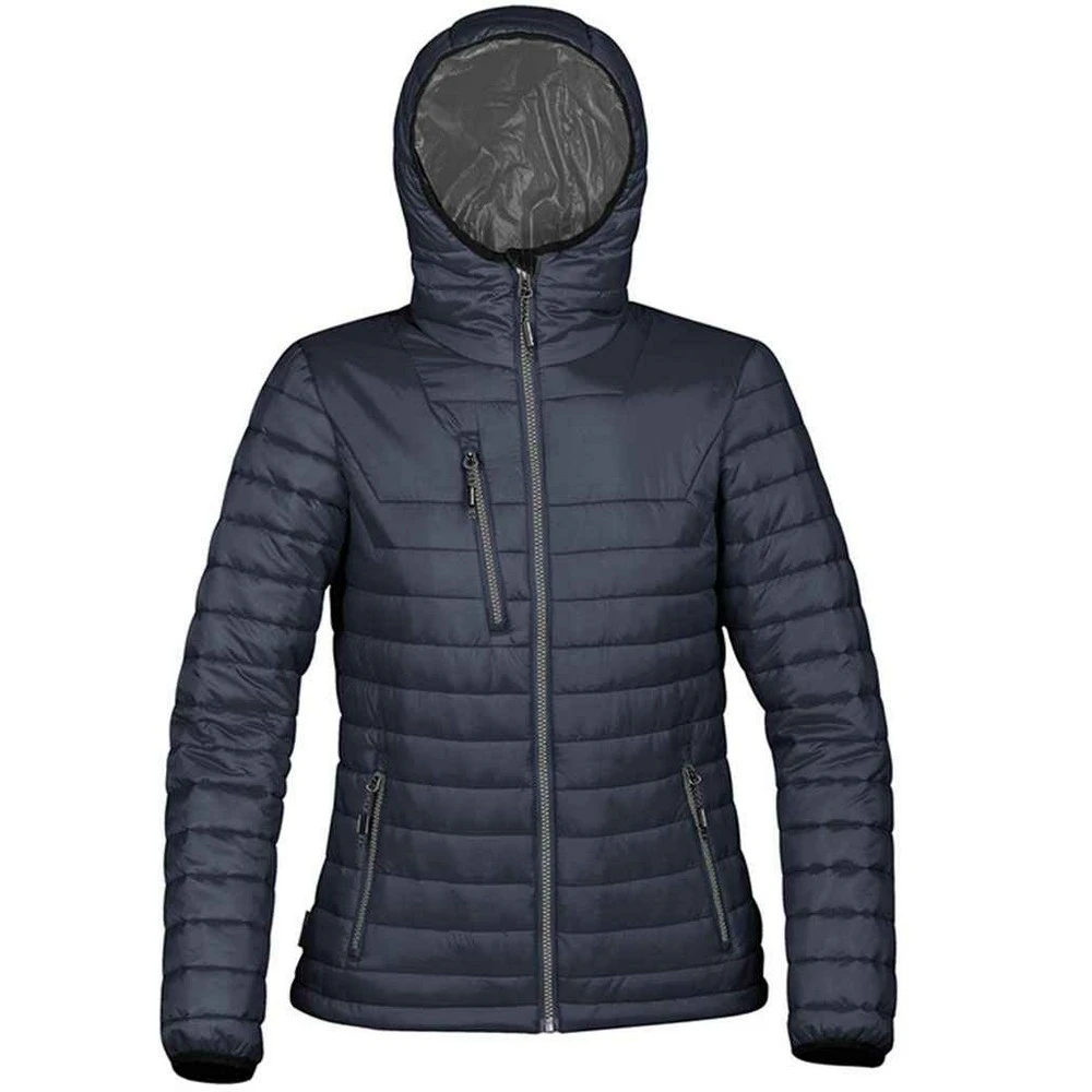 Stormtech Womens Gravity Thermal Padded Jacket (Navy/Charcoal) - PC5058