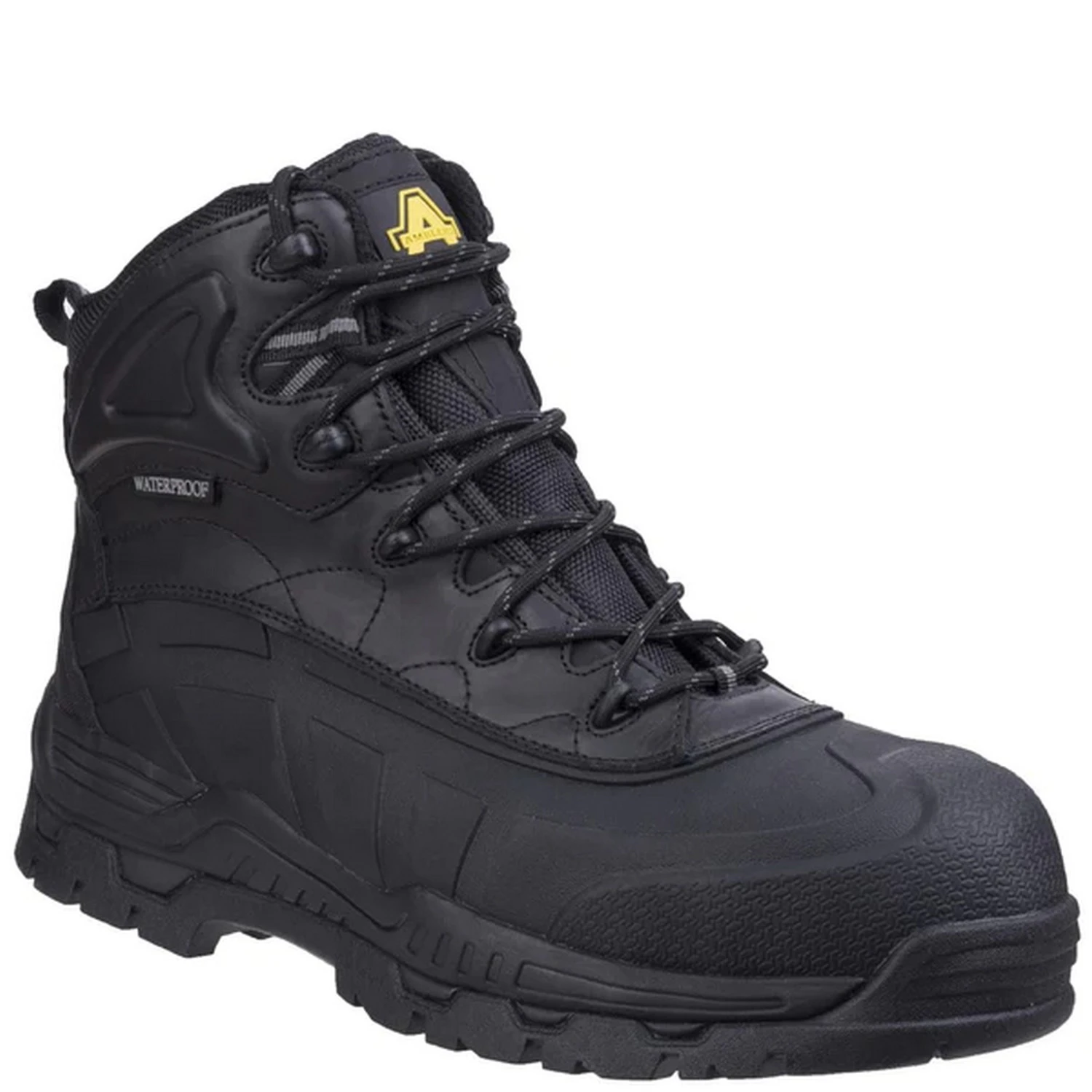 Amblers Unisex Adult FS430 Hybrid Leather Non Metal Safety Boots (Black) - FS10391