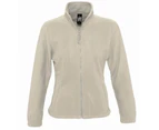 SOLS Womens North Full Zip Fleece Jacket (Rope) - PC344