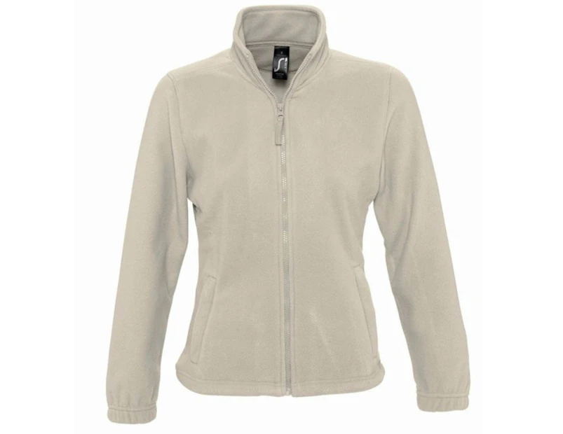 SOLS Womens North Full Zip Fleece Jacket (Rope) - PC344