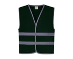 Yoko Childrens/Kids Hi-Vis Two Band Waistcoat (Paramedic Green) - PC3961