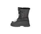 Mountain Warehouse Childrens/Kids Whistler Adaptive Snow Boots (Black) - MW1474