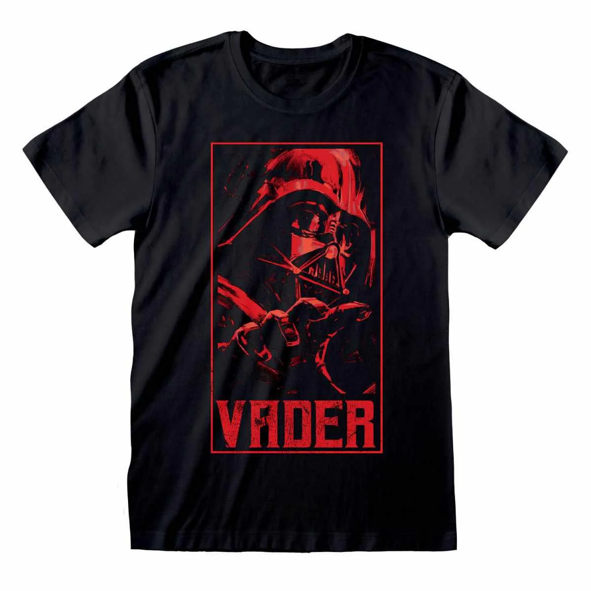 Star Wars: Obi-Wan Kenobi Unisex Adult Darth Vader T-Shirt (Black/Red) - HE961