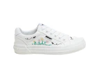 Rocket Dog Womens Cheery 12A Embroidered Trainers (White) - FS10607