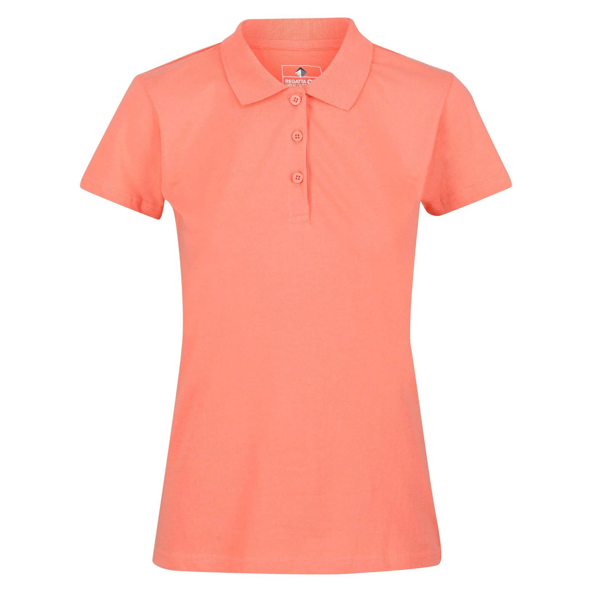 Regatta Womens Sinton Polo Shirt (Fusion Coral) - RG7664