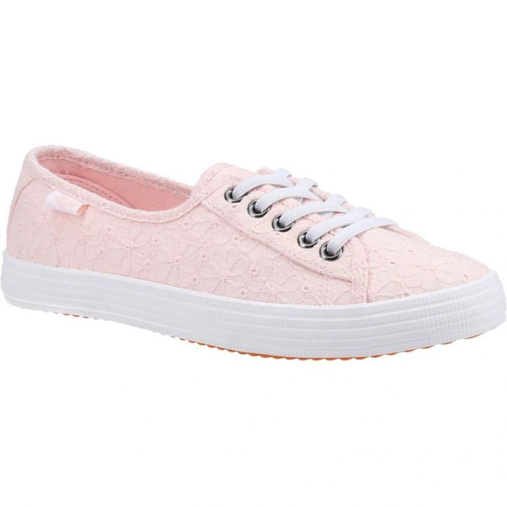 Rocket Dog Womens Chow Chow Elsie Eyelets Pumps (Light Pink) - FS8900