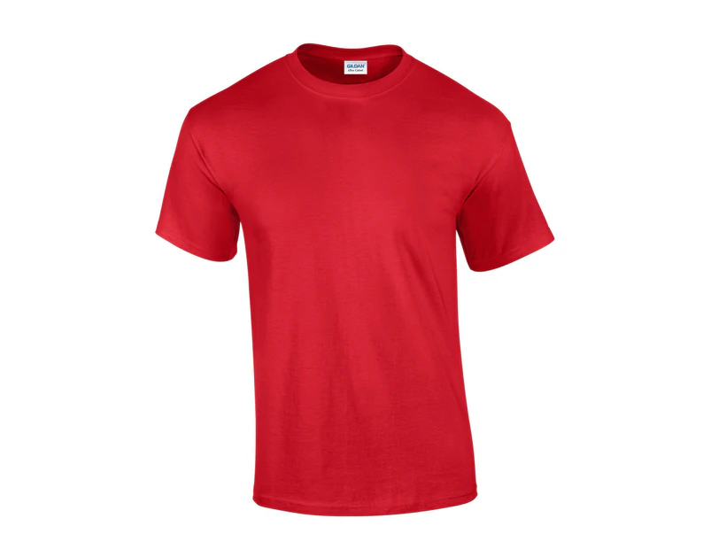 Gildan Mens Ultra Cotton T-Shirt (Red) - PC6403