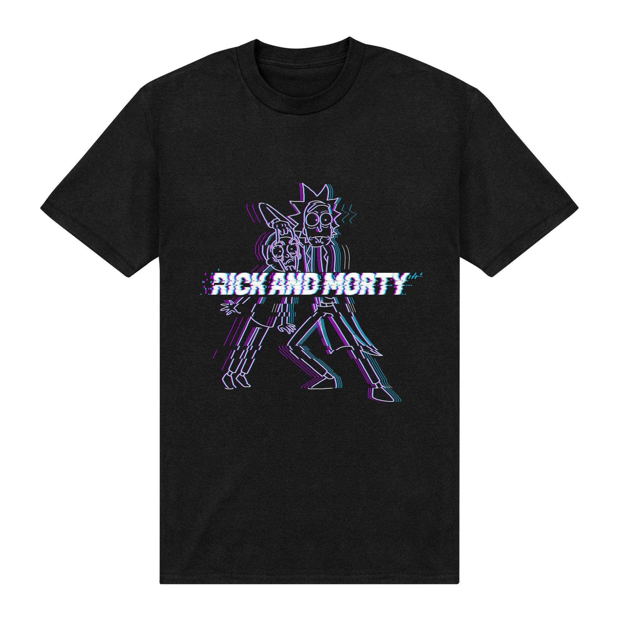 Rick And Morty Unisex Adult 3D T-Shirt (Black) - PN100