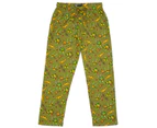 Teenage Mutant Ninja Turtles Mens Lounge Pants (Green/Yellow) - NS6882