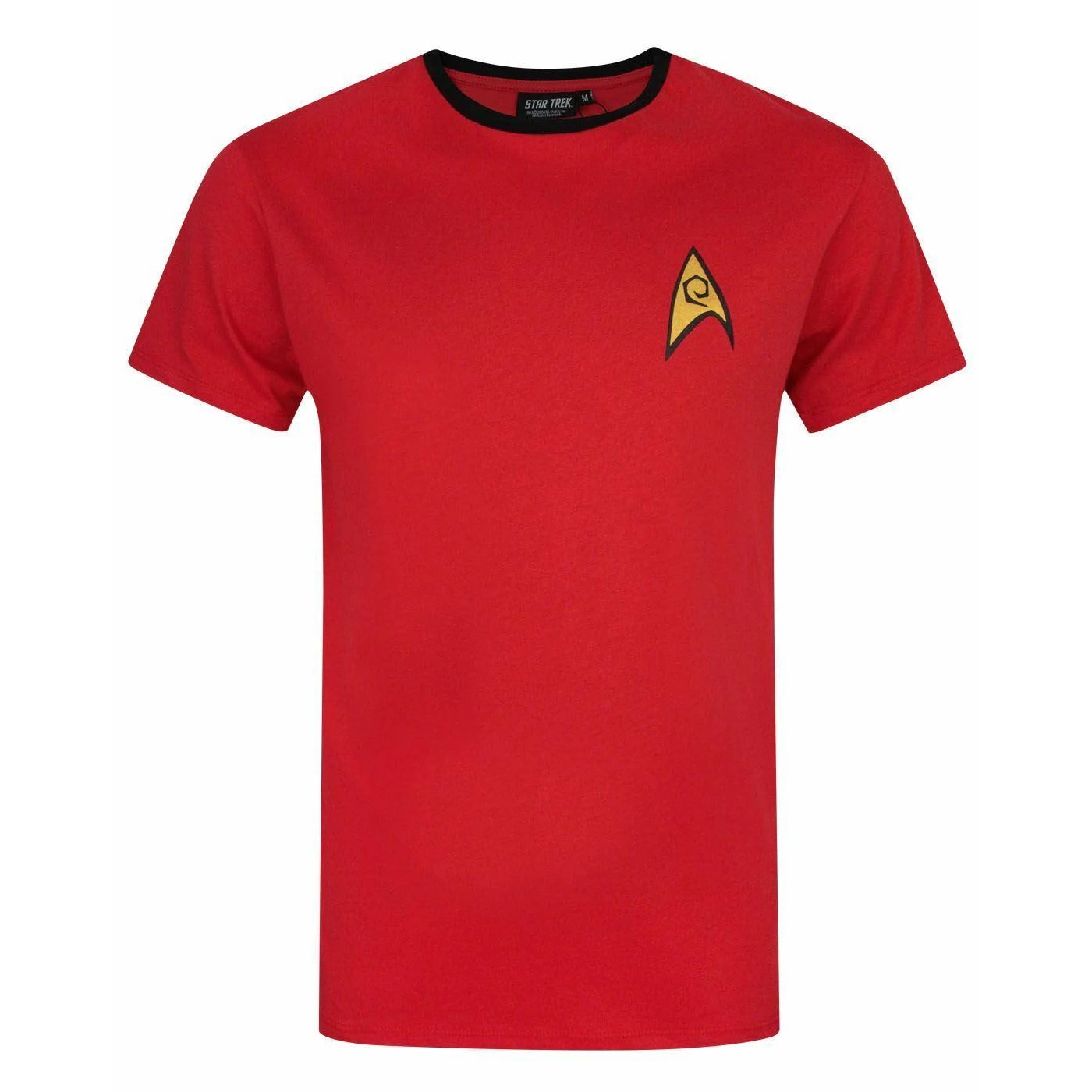 Star Trek Mens Uniform T-Shirt (Red/Black) - NS8091