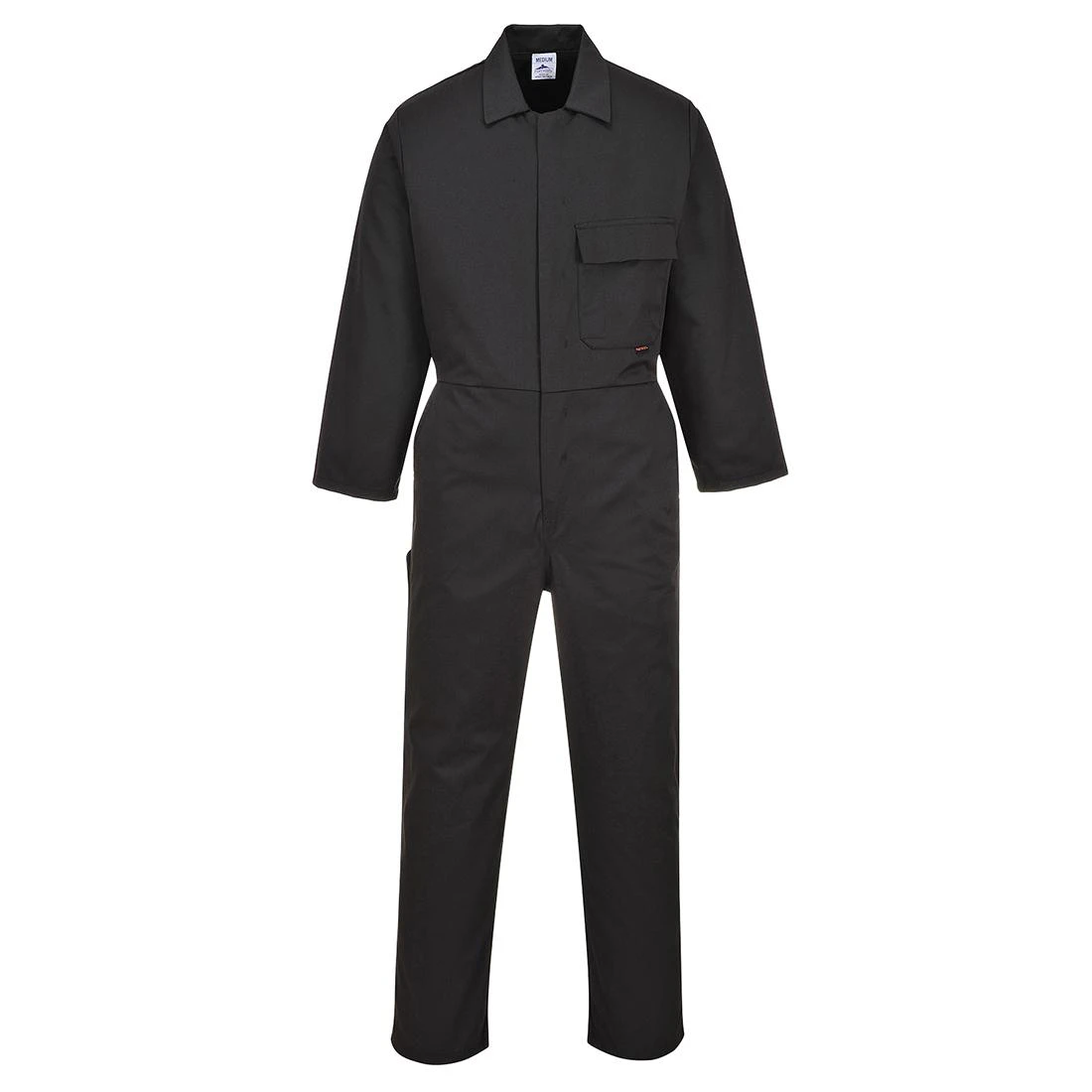 Portwest Unisex Adult Classic Overalls (Black) - PW1282