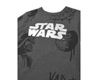 Star Wars Boys Darth Vader T-Shirt (Grey) - NS8172