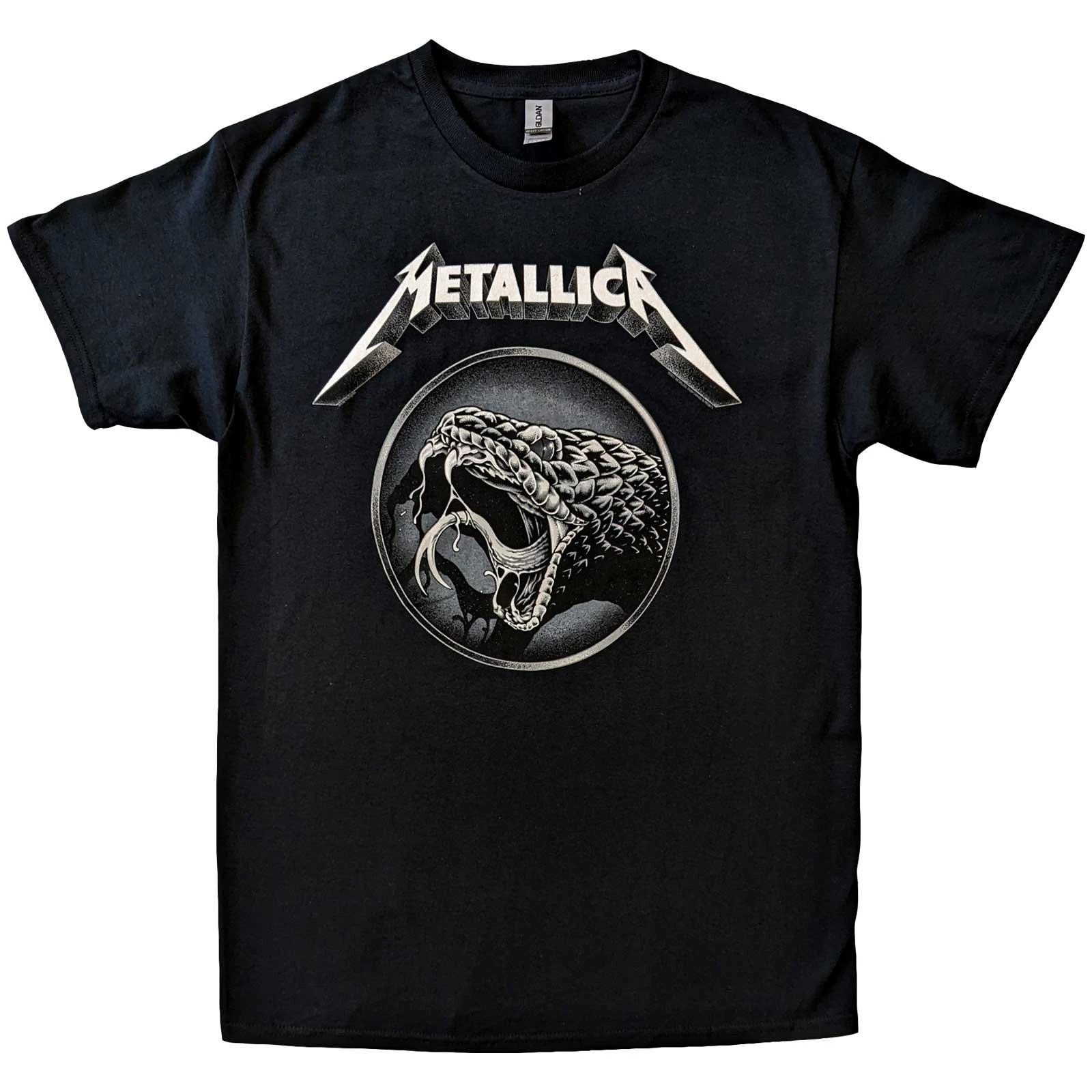 Metallica Unisex Adult Black Album Poster T-Shirt (Black) - RO5428