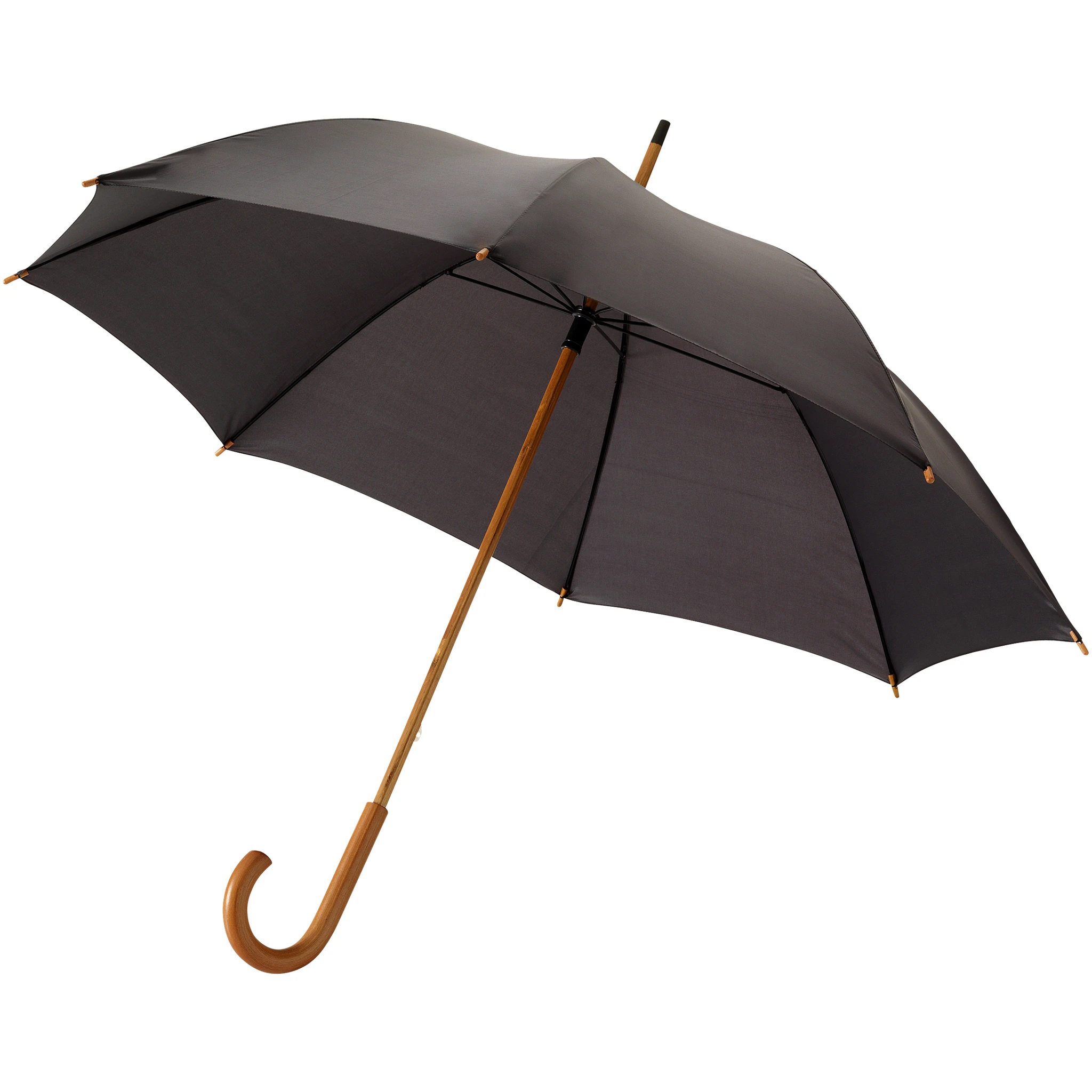 Bullet 23 Inch Jova Classic Umbrella (Pack of 2) (Solid Black) - PF2514