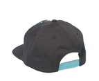 Minecraft Childrens/Kids Diamond Snapback Cap (Black/Blue) - NS6903