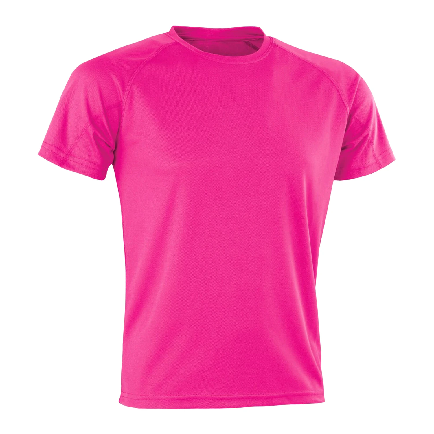 Spiro Mens Aircool T-Shirt (Flo Pink) - PC3166