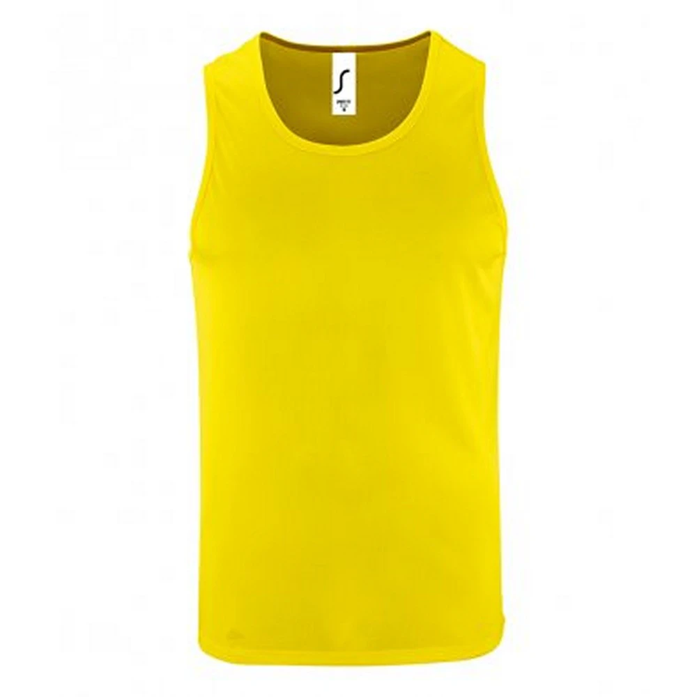 SOLS Mens Sporty Performance Tank Top (Neon Yellow) - PC2904