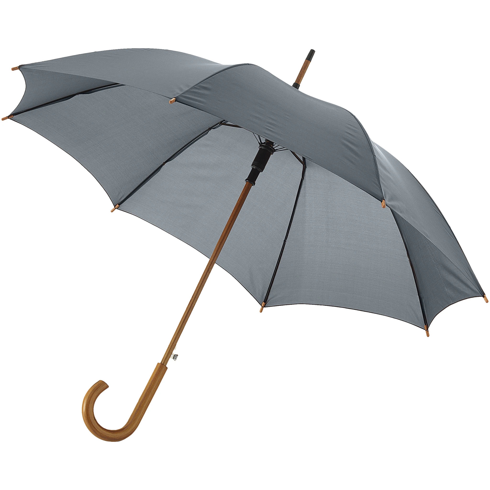 Bullet 23in Kyle Automatic Classic Umbrella (Pack of 2) (Grey) - PF2513